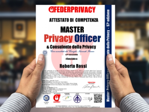 Ultima edizione dell'anno del Master Privacy Officer dal 25 al 30 novembre a Firenze